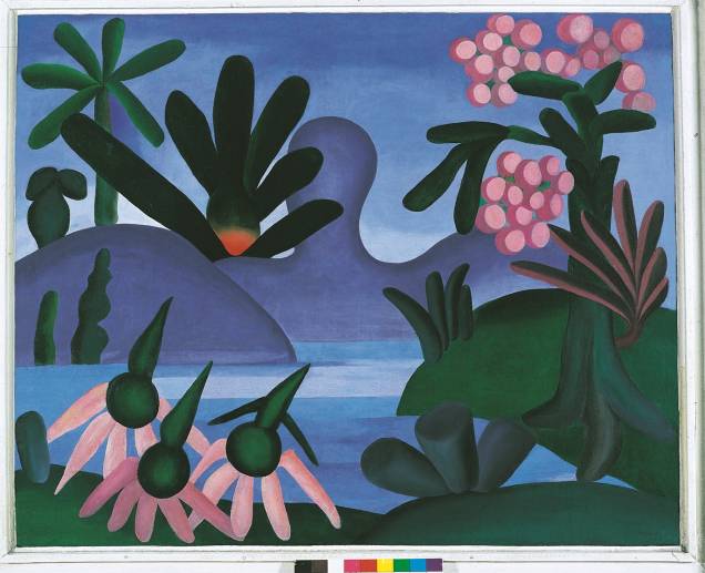 O Lago (1928) de Tarsila do Amaral: obras de mulheres dominam exposição