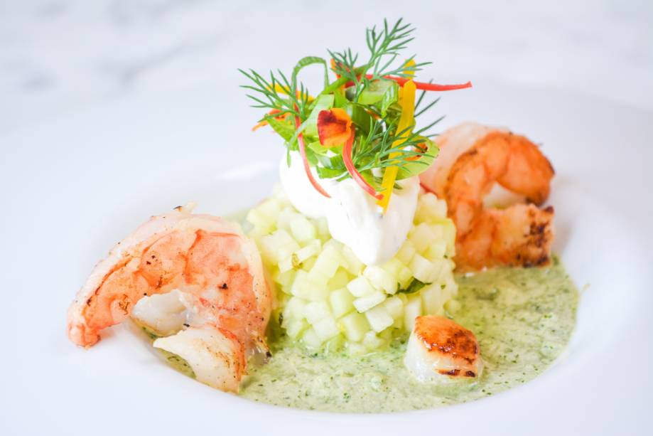 Gaspacho de pepino: novidade no menu do Galani