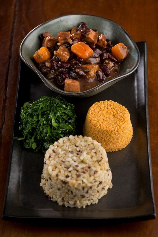 A receita vegetariana do Naturalie Bistrô: abóbora e tofu defumado no lugar das carnes