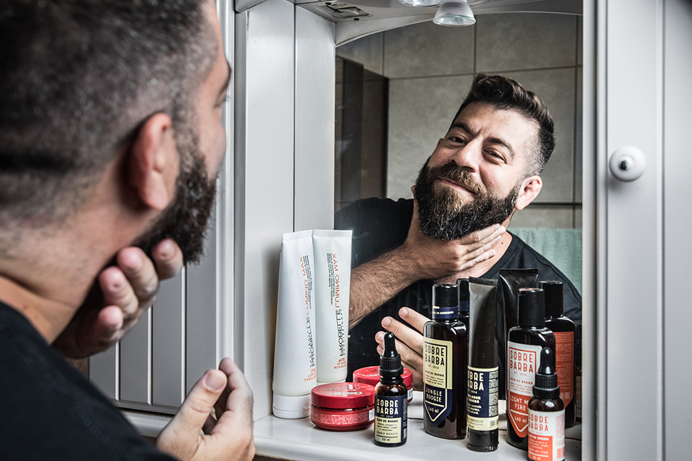 Barba ganha cosméticos especiais e serviços inusitados