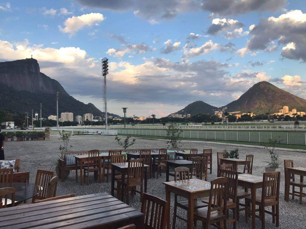 Inverso Gávea entardecer