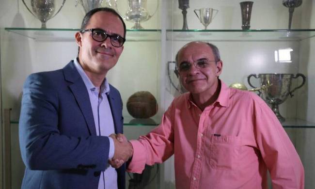 flamengo fluminense presidentes pedro abad e Eduardo bandeira