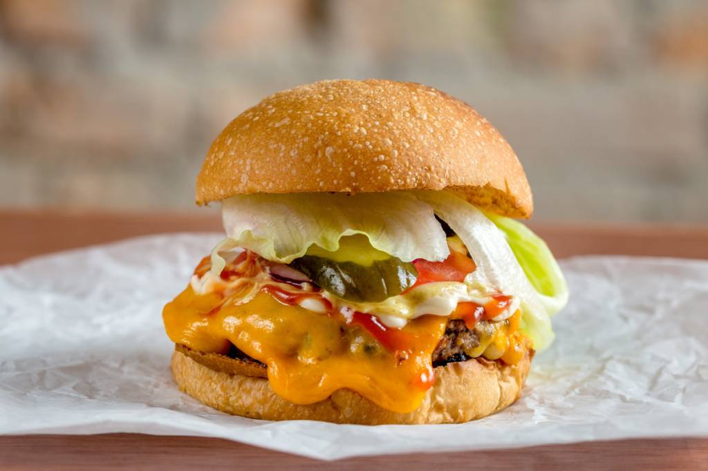 Combo de Hambúrguer e Pão - Smash Burger de Costela