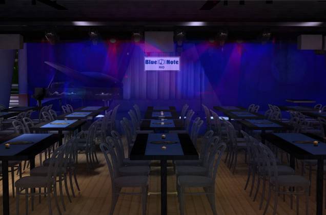 Blue Note Rio: como vai ficar o espaço Blue Note Rio: como vai ficar o espaço