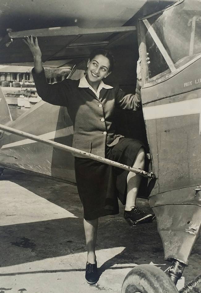 Aeródromo da Urca é lembrado em foto de antiga bailarina ilustre