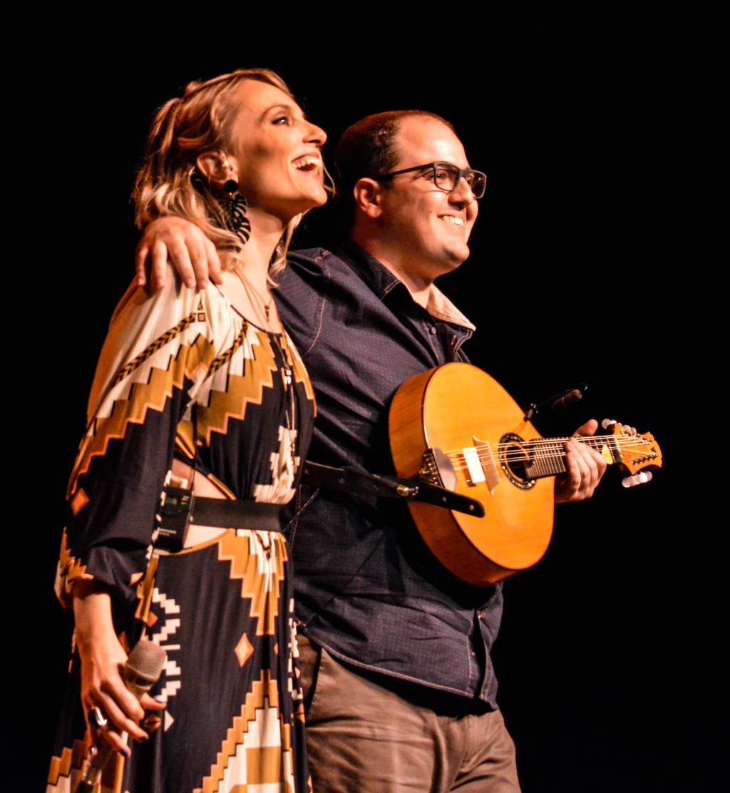 Nina Wirtti e Luis Barcelos
