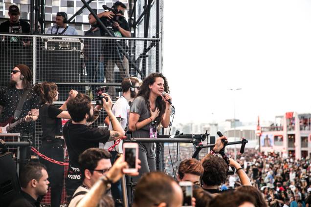 A cantora Tiê também já passou por lá A cantora Tiê também já passou por lá