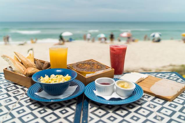 Um dos três combinados oferecidos pelo Clássico Beach Club