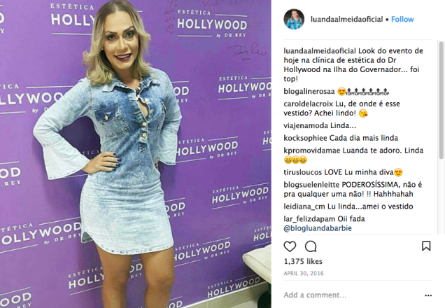 O valor do cachê de posts patrocinados e da presença em eventos começa em 500 reais O valor do cachê de posts patrocinados e da presença em eventos começa em 500 reais