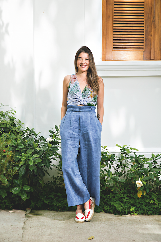 À Moda das Ruas: calça colchard