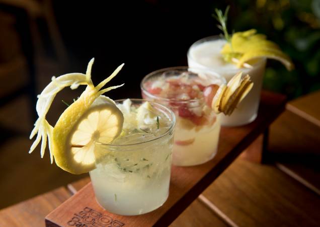 Trio de caipirinhas Trio de caipirinhas