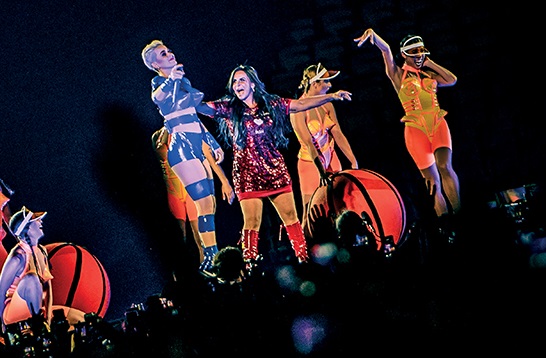 gretchen e katy perry - show - são paulo