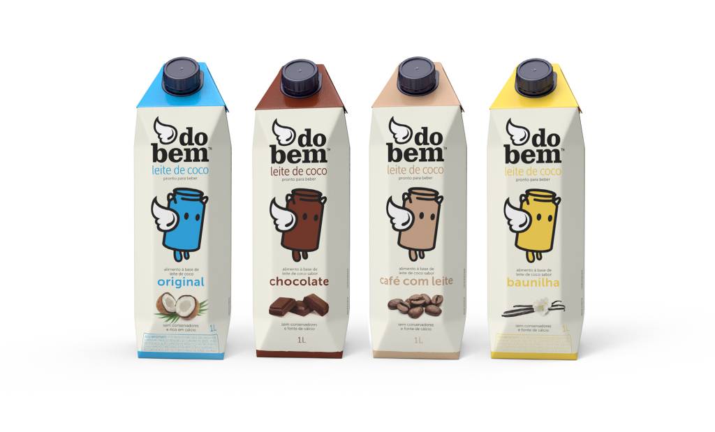 Do bem lança leite de coco low carb