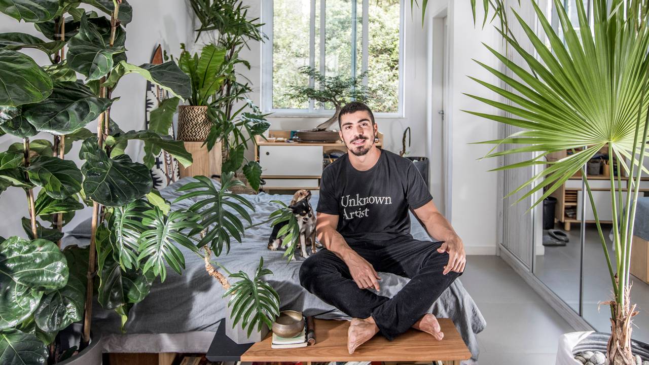 Gabriel Oliveira - urban jungle - decoração - plantas