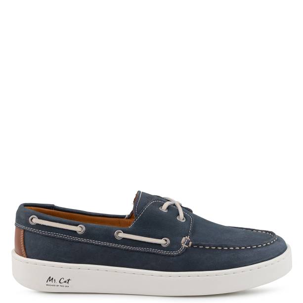 R$ 339,90. Top sider azul e branco. Mr. Cat, 2º piso, ☎ 2542-7722