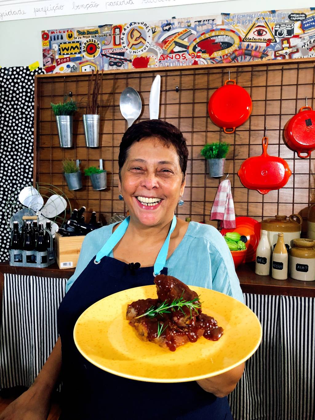 Site sorteia um dia inteiro na cozinha com a chef Kátia Barbosa