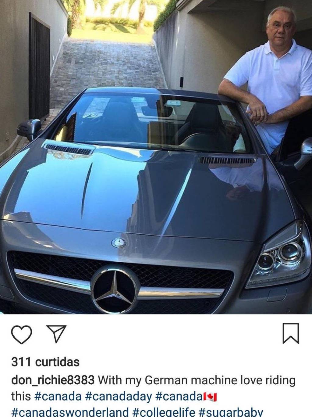 marcelo rezende perfil fake no Instagram
