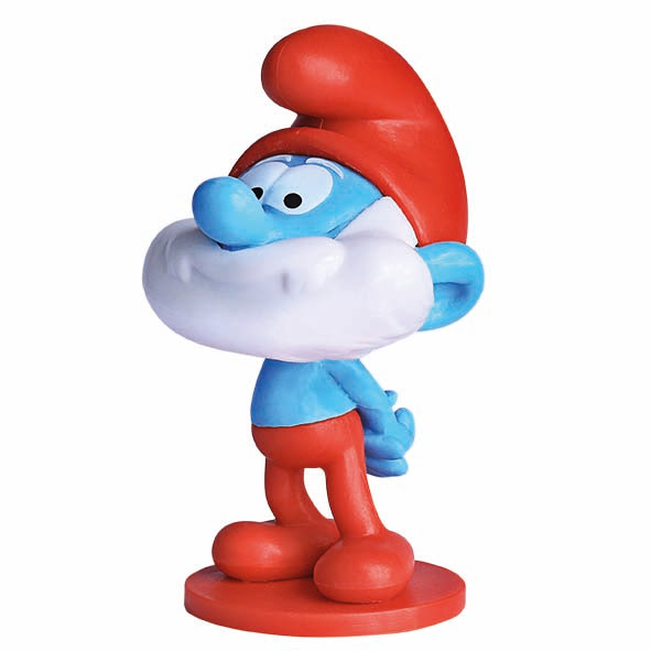 smurf - toy art - bonequinho - bob's