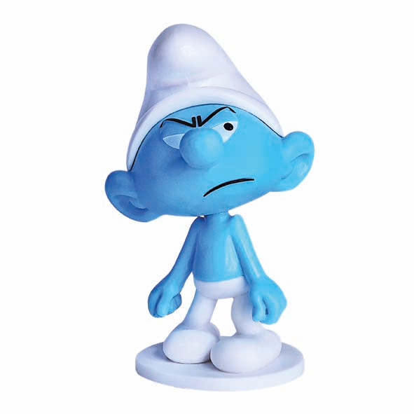 smurf - toy art - bonequinho - bob's