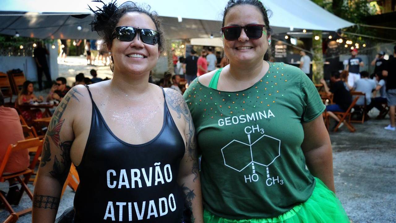 Fantasia carvão ativado e geosmina