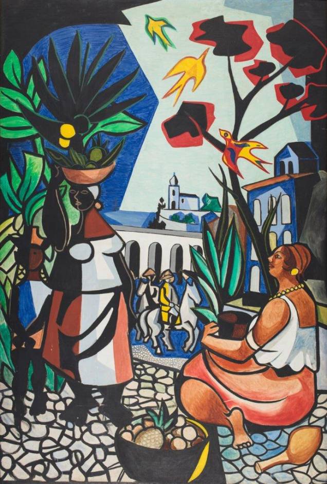 Brasil em Quatro Fases – Di Cavalcanti Brasil em Quatro Fases – Di Cavalcanti