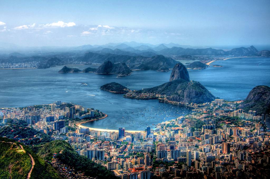 Vista aérea Rio de Janeiro