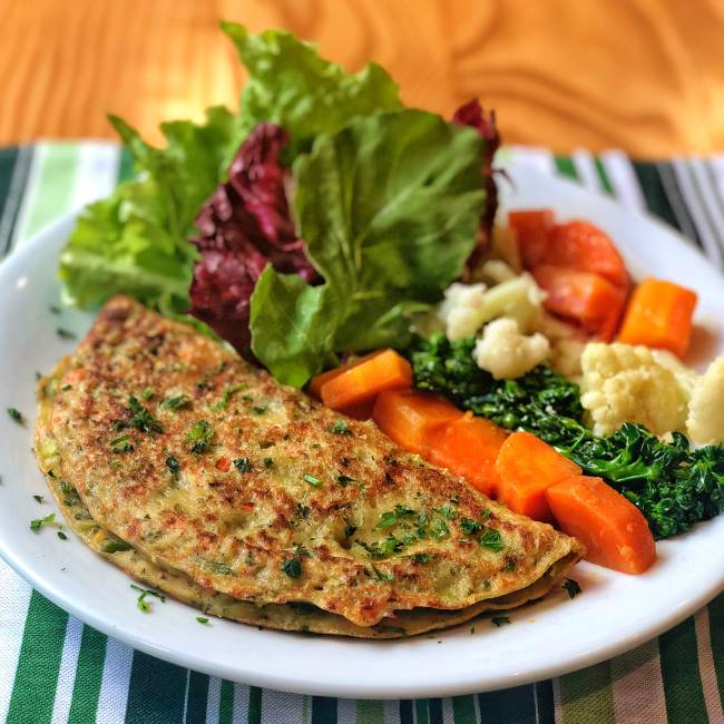 omelete vegano