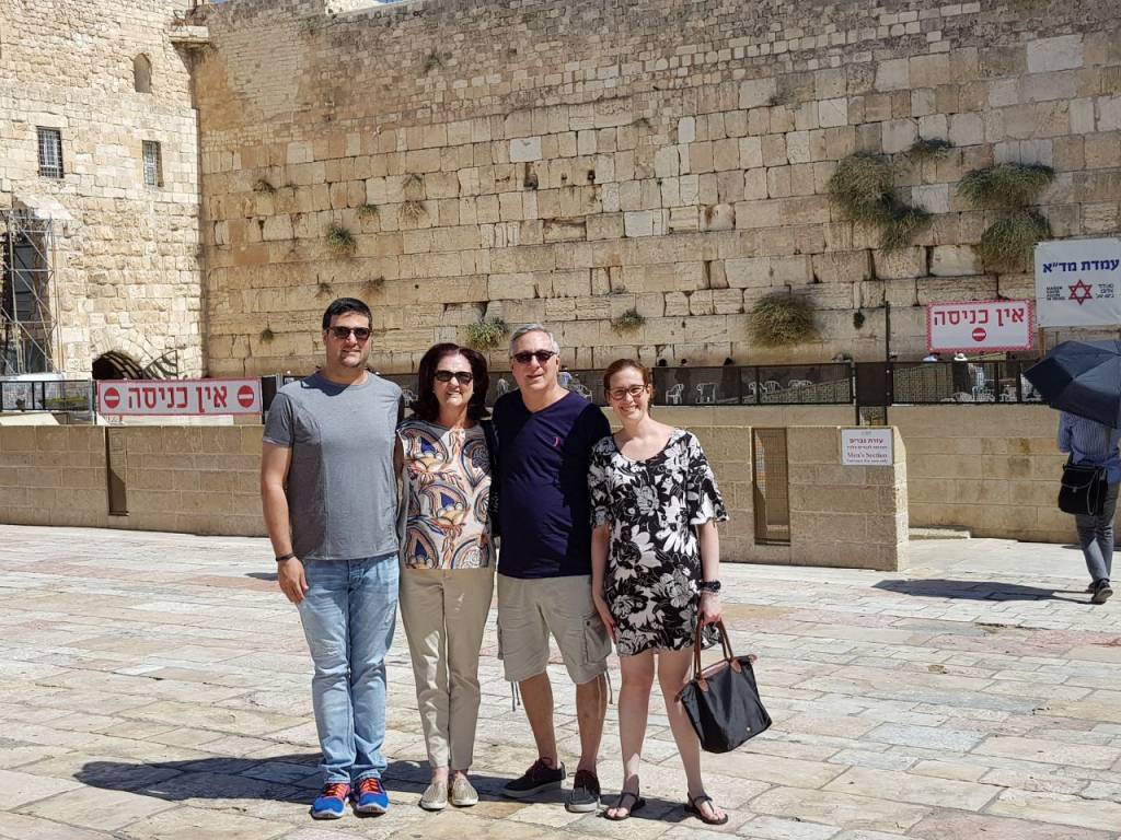 André Schor em Israel André Schor em Israel