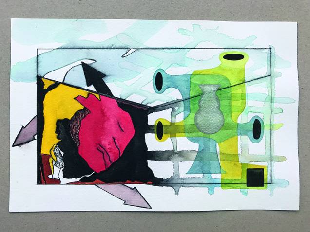 O projeto de Vergara surtiu efeito e conectou uma turma que, embora confinada, está produzindo arte O projeto de Vergara surtiu efeito e conectou uma turma que, embora confinada, está produzindo arte