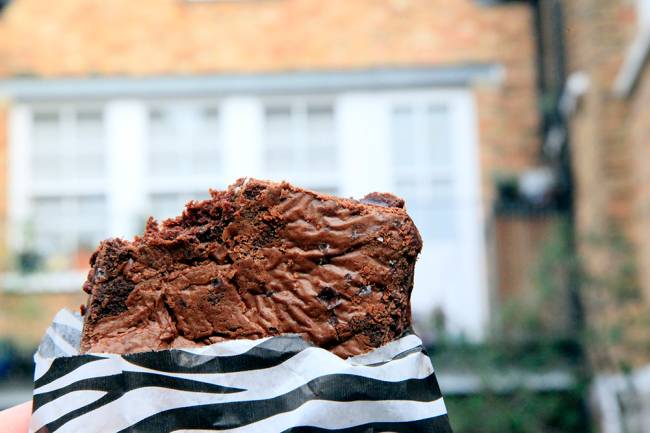 Brownies de Londres: o Lili Vanilli em East London