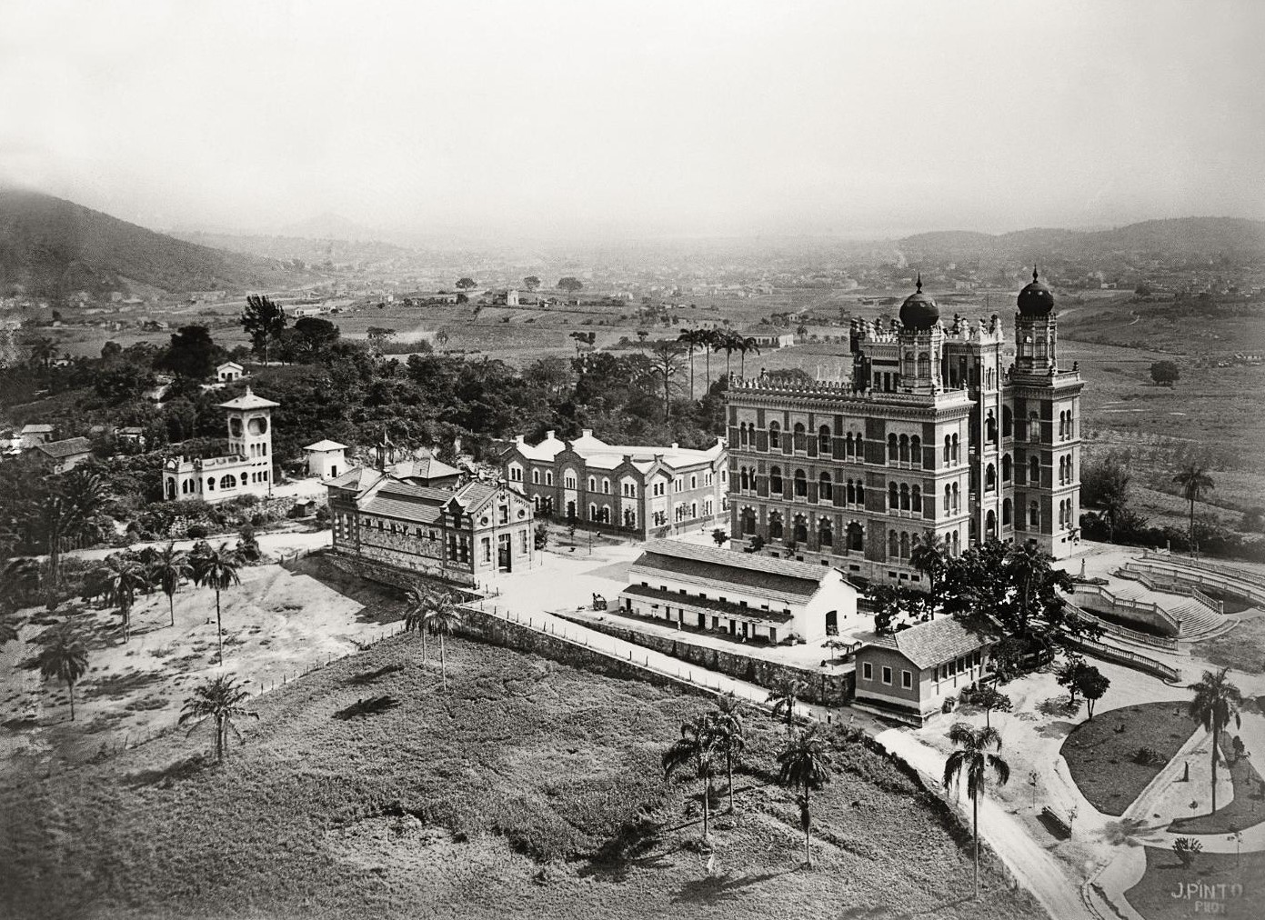 Núcleo arquitetônico original de Manguinhos-1910-J. Pinto-Manguinhos-Fiocruz