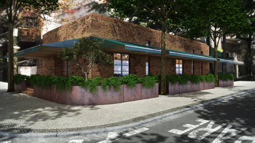 A fachada do Gero Panini: inauguração será em outubro A fachada do Gero Panini: inauguração será em outubro