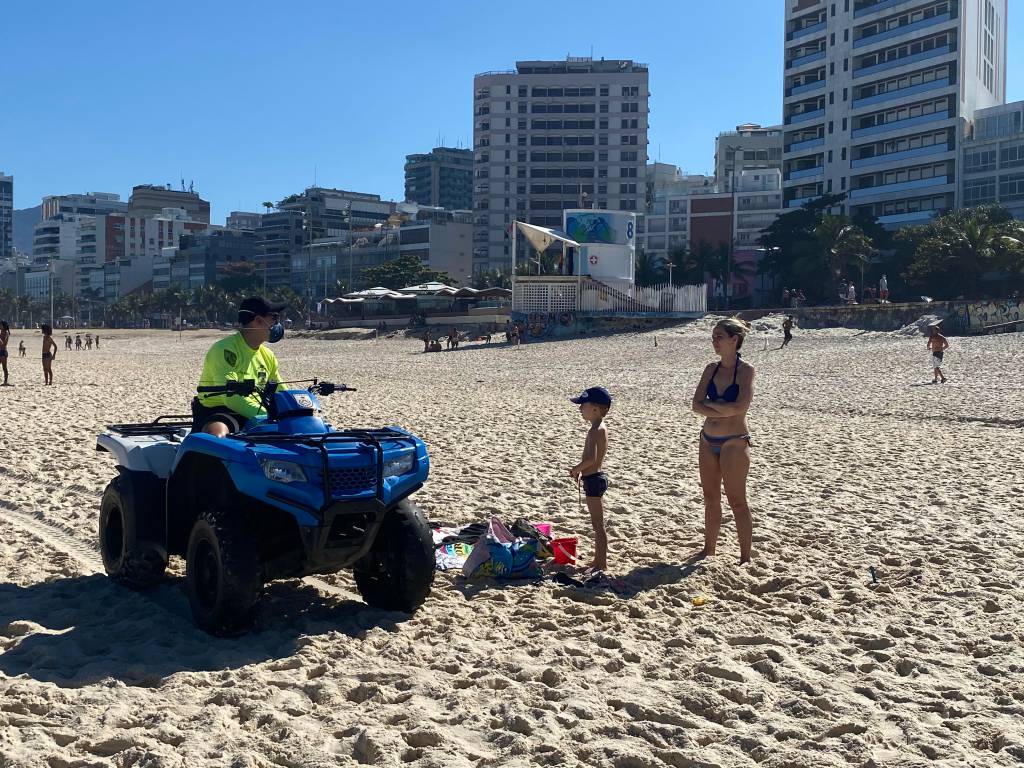 Coronavírus: ordem do prefeito é ‘endurecer bem’ a fiscalização nas praias