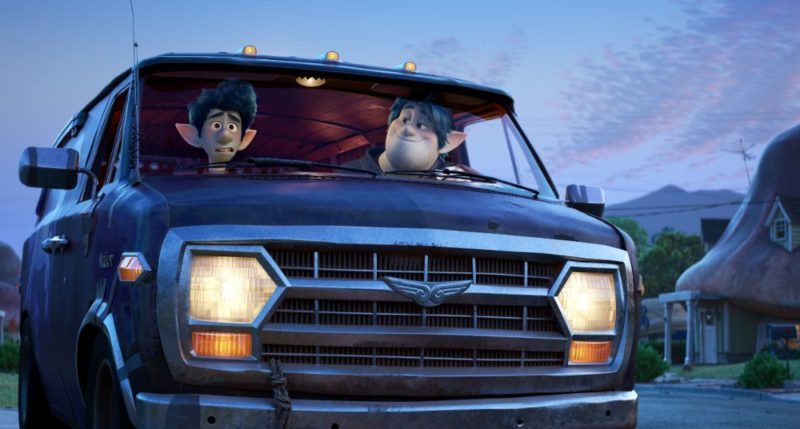 Personagens do filme Dois Irmãos dentro de um carro
