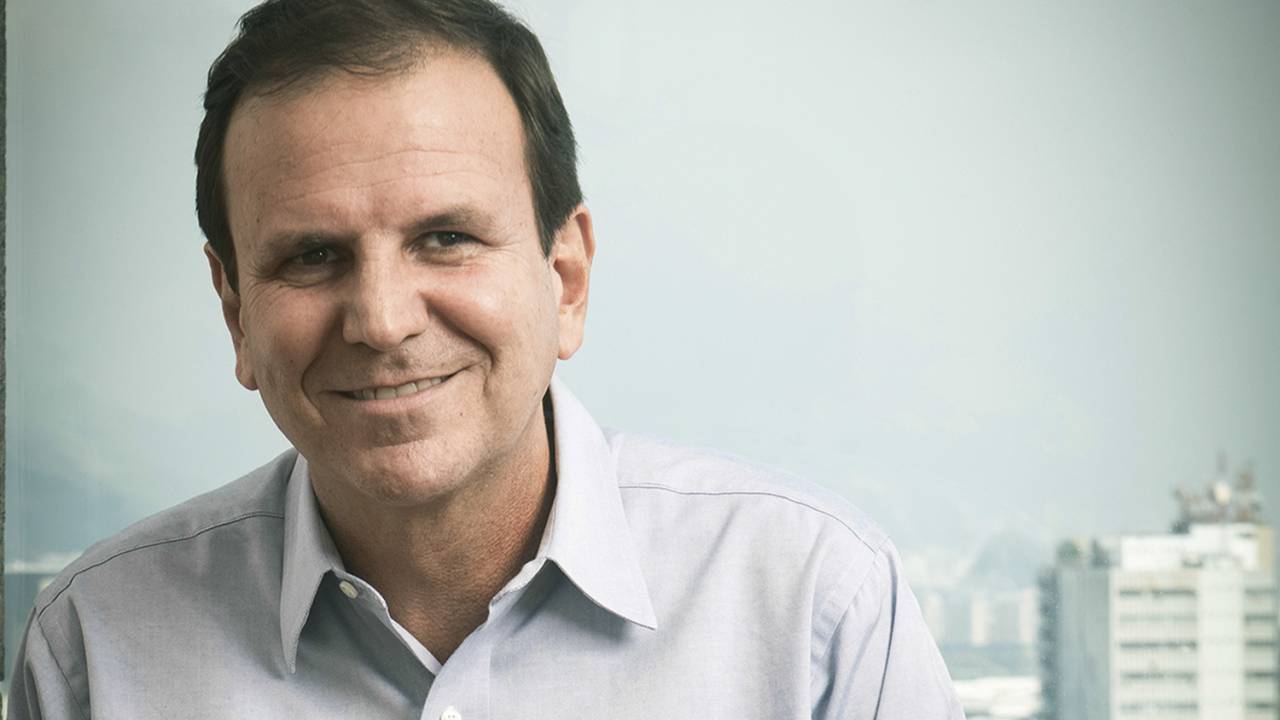Imagem mostra o prefeito eleito do RIo de Janeiro, Eduardo Paes