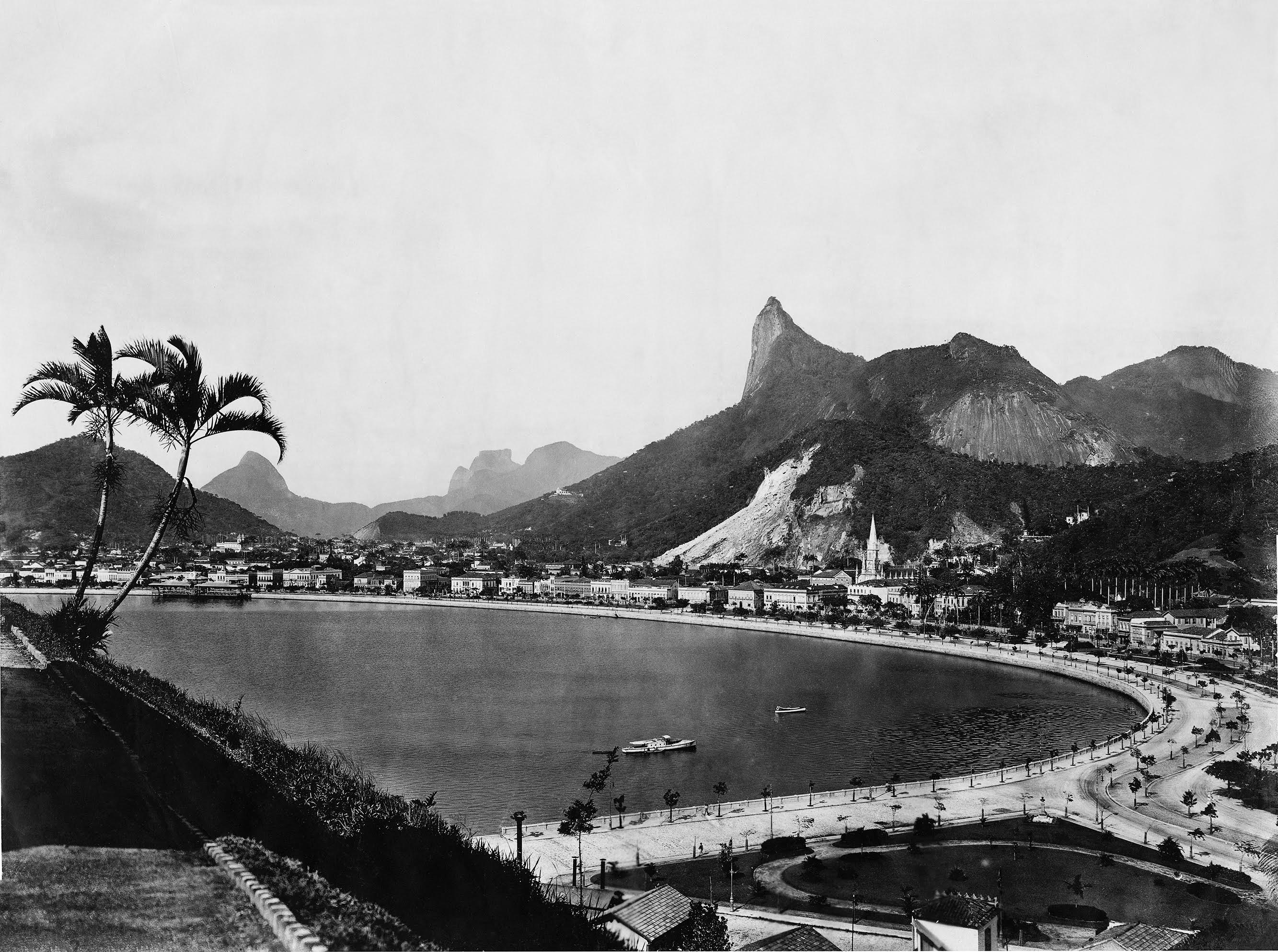 Enseada de Botafogo: essa vista seria retratada constantemente nas décadas posteriores