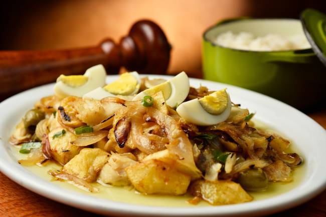 www.brunodelima.com Esplanada Grill: bacalhau à Gomes de Sá