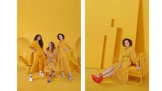 Julia Gastin, Isabela Capeto e Andrea Marques na campanha da collab para Mr.Cat Julia Gastin, Isabela Capeto e Andrea Marques na campanha da collab para Mr.Cat