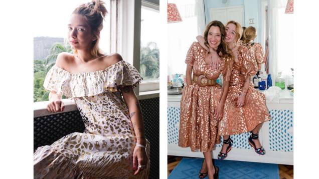Isabela Capeto e a filha, a designer Chica Capeto, fizeram uma série de fotos para a marca na quarentena Isabela Capeto e a filha, a designer Chica Capeto, fizeram uma série de fotos para a marca na quarentena