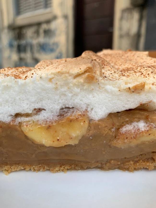 Costelas_Banoffe_Foto Divulgação (1) torta de banana em fatia com chantili