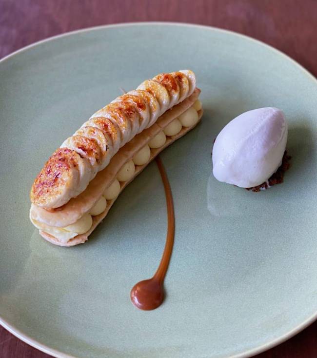 L´Atelier-Mimolette_Banoffee_Carolina-Nigro mil-folhas de banana com sorvete