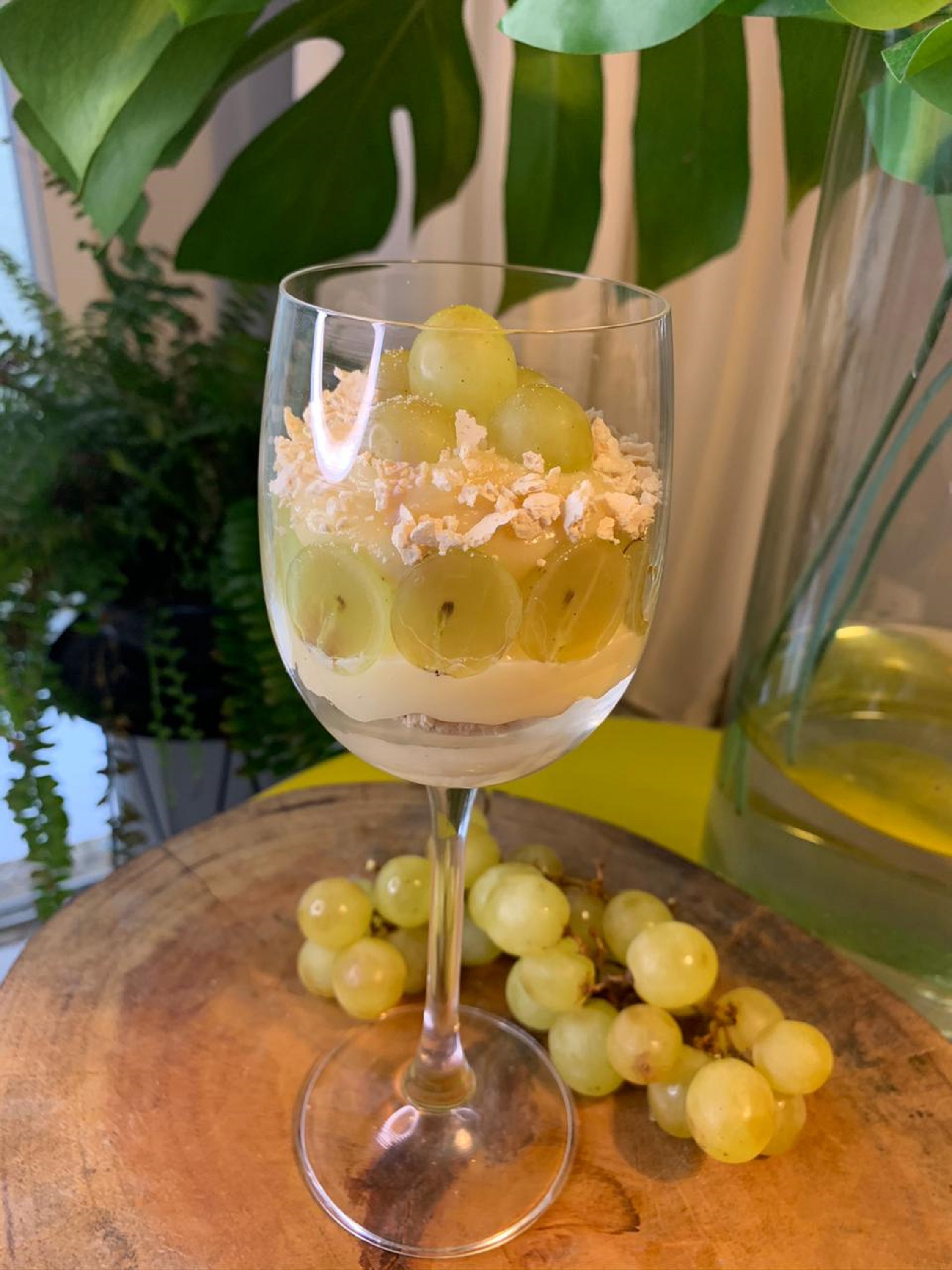 Verrine de Uva – Miamor Atelier – Crédito Divulgação a imagem mostra uma taça com verrine de uva