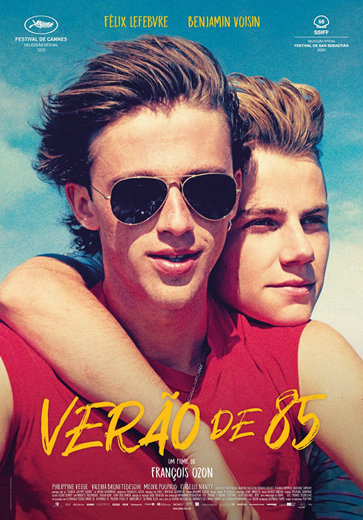 verao de 85 poster.jpeg cartaz filme verão de 85