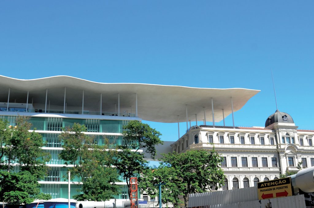 Visão do Museu de Arte do Rio