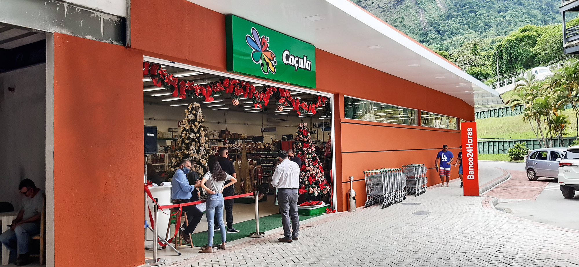 Caçula Loja Angra Fachada da loja Caçula