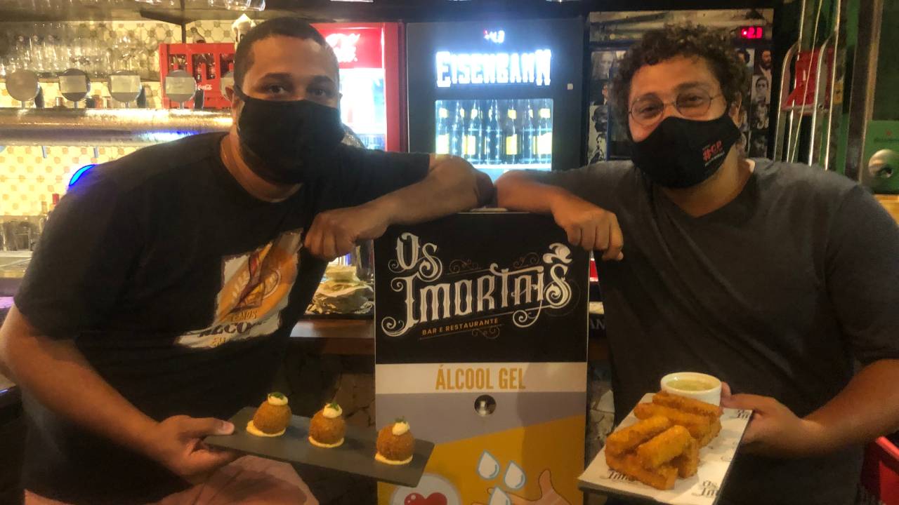 Fernando e Rômulo apresentam as duas novidades vegetarianas do Imortais