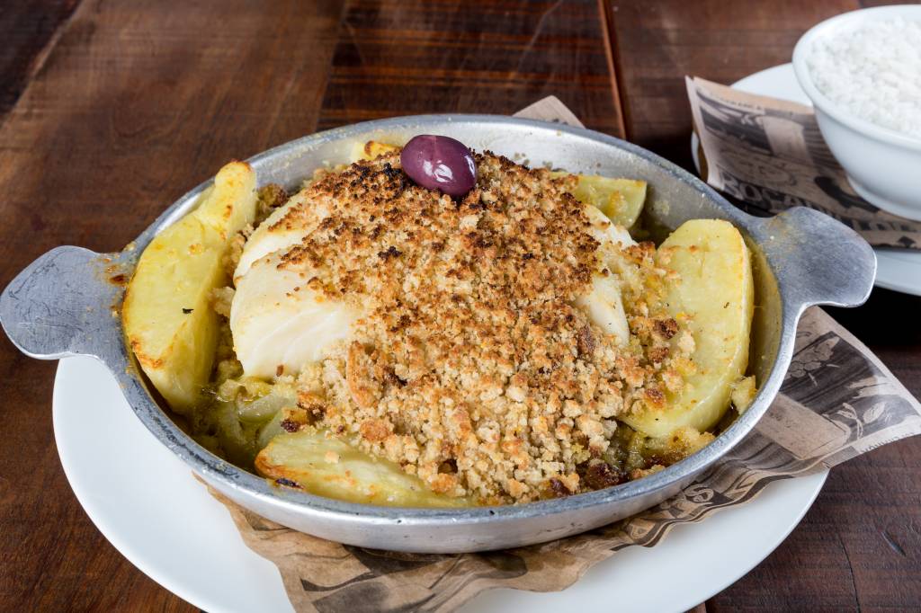 Bacalhau com Broa-4 Adega Santiago: bacalhau com broa