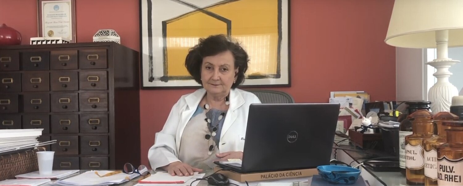 Foto da pneumologista Margareth Dalcolmo.