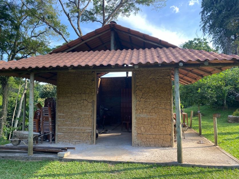 O Museu Cafundá Astrogilda em construção.