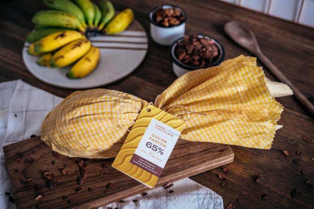 Maré Chocolate: ovo com banana-passa